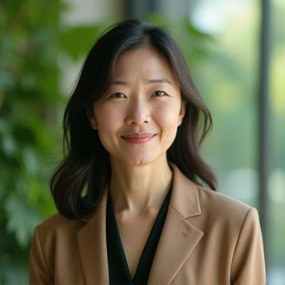 ランドスケープデザイナー 田中 恵の顔写真