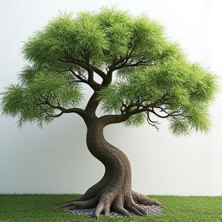 樹形の美しいヒメシャラの木