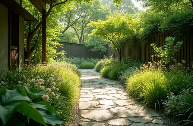 持続可能な庭園デザインの例